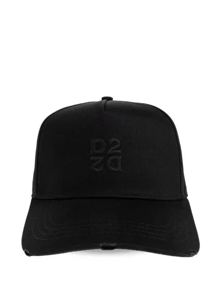 Șapcă Dsquared2 cu broderie negru