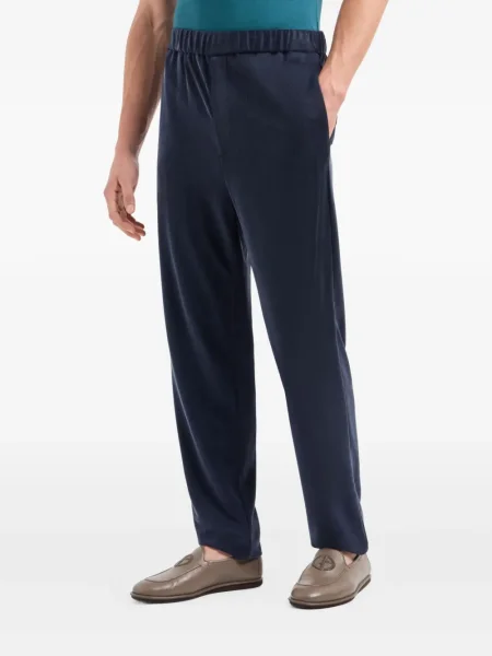 Pantaloni Giorgio Armani albastru