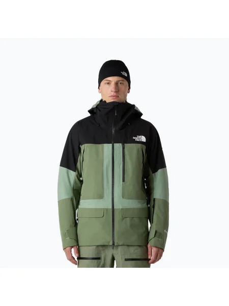 Geacă de schi pentru bărbați The North Face Summit Verbier GTX Tnf black/slate moss/bark mist negru