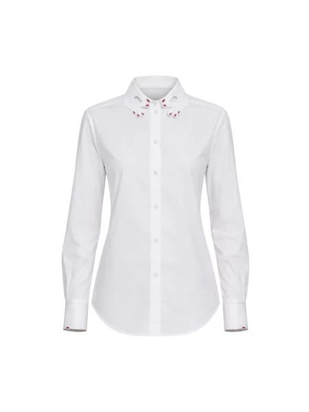 Kołnierzykowy koszula Vivetta biała