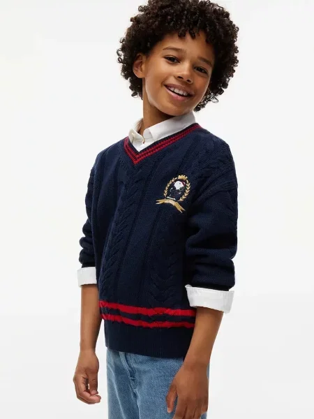 Tommy Hilfiger pulover pentru copii din x Peanuts