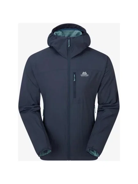 Kurtka z kapturem Mountain Equipment Aerotherm ciemnoszara L szara