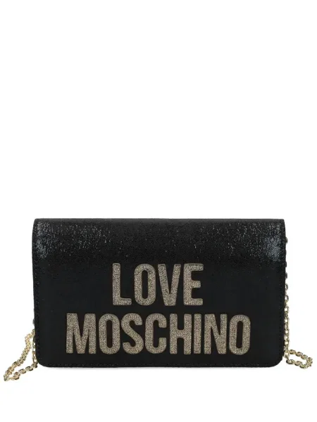 Geanta crossbody Love Moschino negru