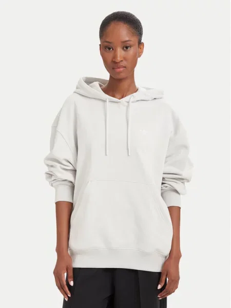 Adidas Džemperis Essentials Šviesiai Oversize pilka