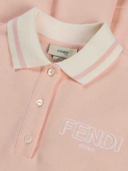 Dětské šaty Fendi růžové