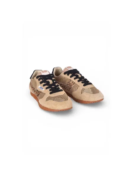 Sneakersy Autry skórzane beżowe