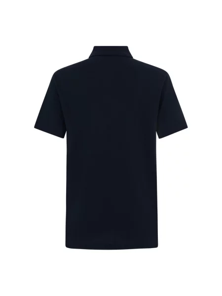 Koszulka polo Slowear z dżerseju niebieska