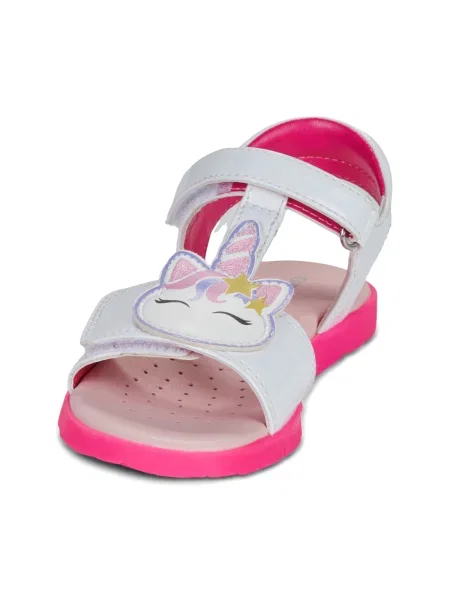 Szandál Geox J Sandal Joyfoot Gir S fehér