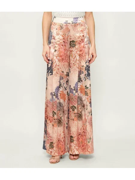 GUESS De satin pantaloni | Relaxed fit portocaliu