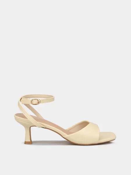 Босоніжки Braska поліуретан жовтий