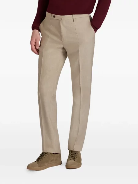 Pantaloni Incotex de lână plisate