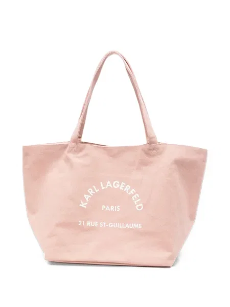 Shopper kabelka Karl Lagerfeld růžová