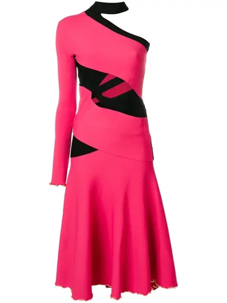 Rochie Proenza Schouler tricotate roz