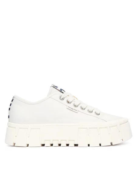 Tommy Jeans Sneakers Tj Platform Sneaker Zebra alb