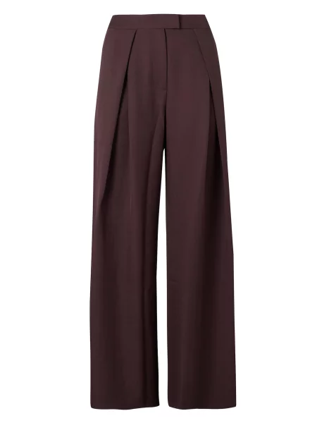 Anna Field Pantaloni cutați închis maro