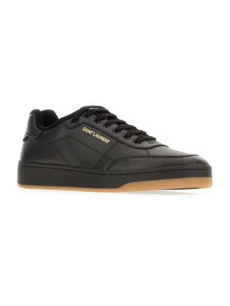 Sneakersy Saint Laurent skórzane czarne