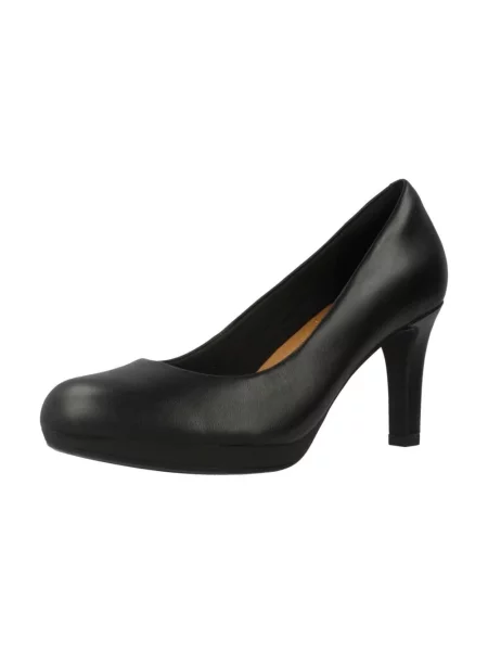 Czółenka Clarks skórzana czarna