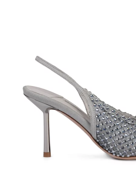 Pantofi cu toc Le Silla slingback gri