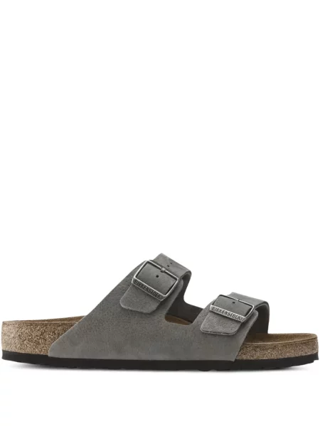Papuci Birkenstock gri