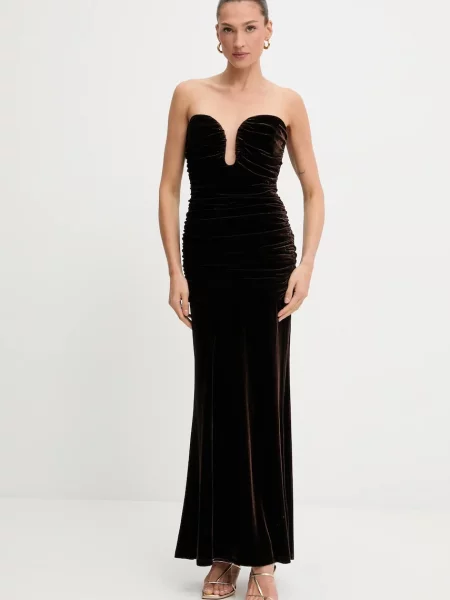 Bardot rochie ELVIRA maro