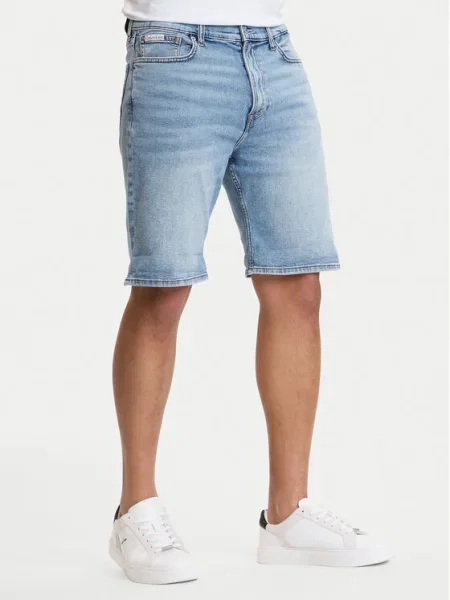 Calvin Klein Jeans Džínsové šortky modrá