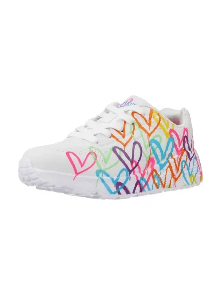 Sneakersy Skechers białe