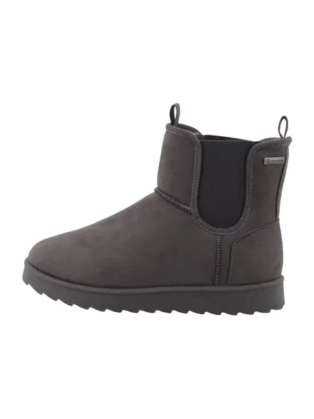 TOM TAILOR Botine închis gri