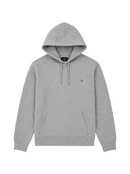 Hanorac cu glugă Ps Paul Smith cu model zebră gri