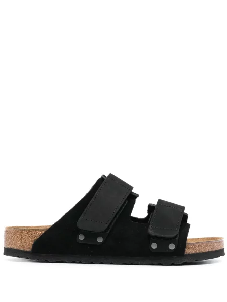 Papuci Birkenstock din piele negru