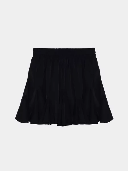 Braska Спідниця-шорти Віскоза/поліестер чорний