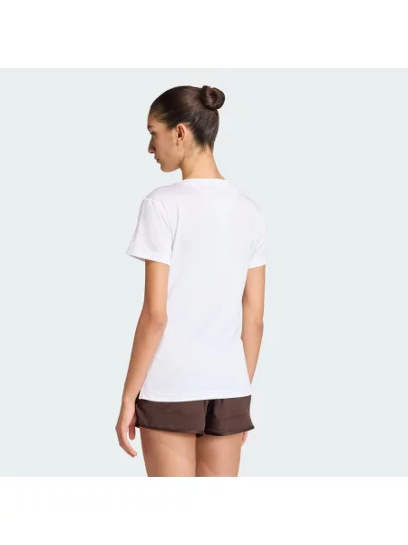 Koszulka Workout Essentials V-Neck biała