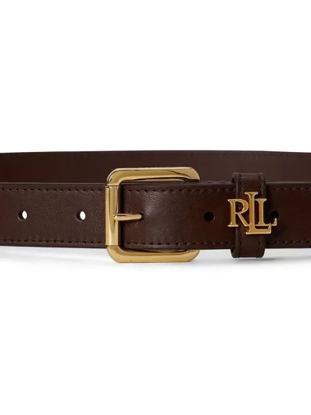 Lauren Ralph Lauren pas usnjeni rjava