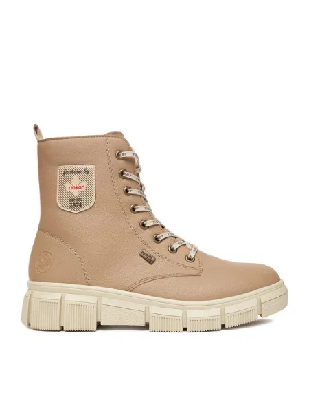 Зимни обувки Rieker бежов