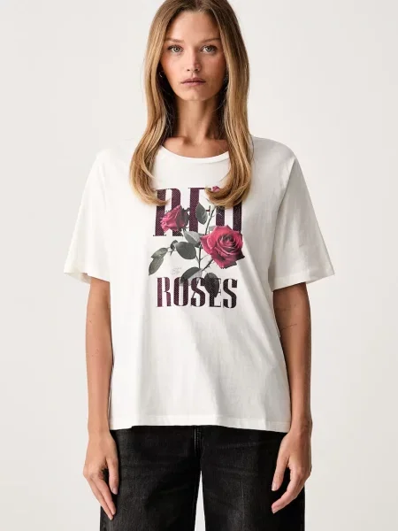 Liu Jo tricou pentru femei din bej