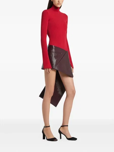 Body Courreges czerwony