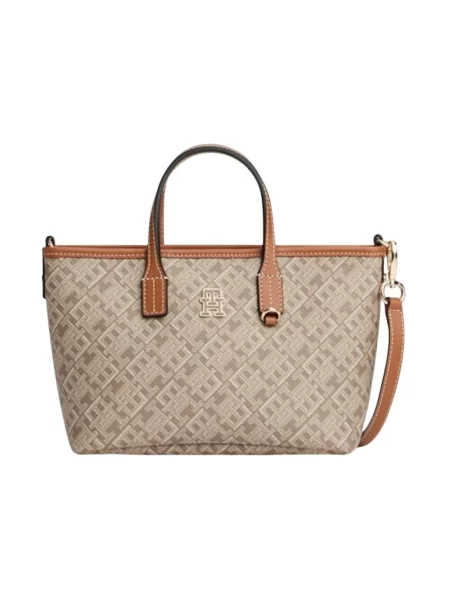 Tommy Hilfiger torebka crossbody brązowa