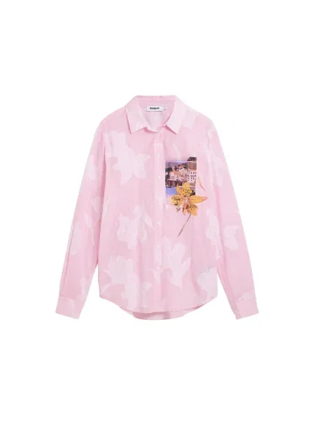 Desigual Bluză mai multe culori / deschis roz