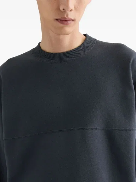 Hanorac crewneck Jil Sander albastru