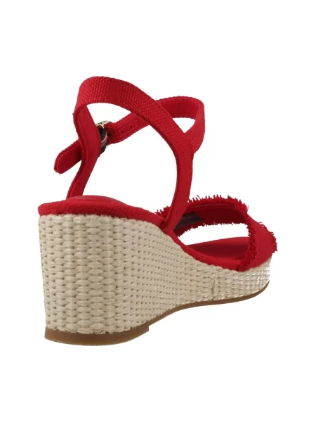 Pantofi Tommy Hilfiger roșu