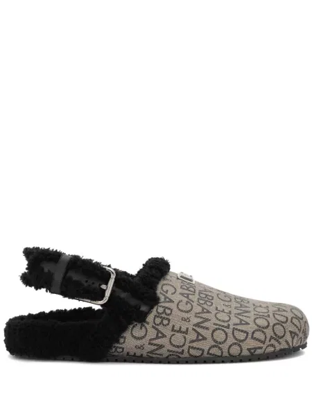 Papuci de casă Dolce & Gabbana din jacard