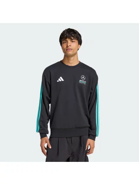 MIKINA MERCEDES AMG PETRONAS FORMULA 1 TEAM DNA SWEAT bílá