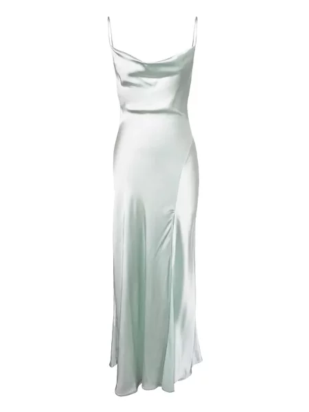 Rochie Simkhai din satin verde