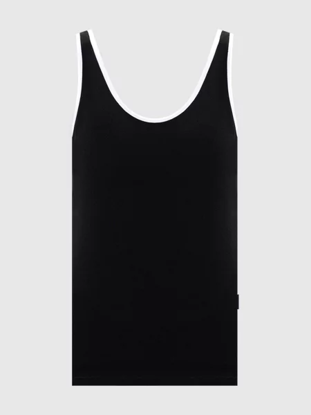 Топ з логотипом Juun.j чорний