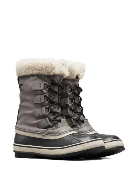 Botine Sorel cu șireturi din dantelă