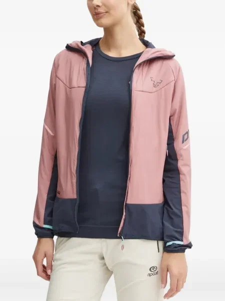 Geacă Dynafit cu glugă roz