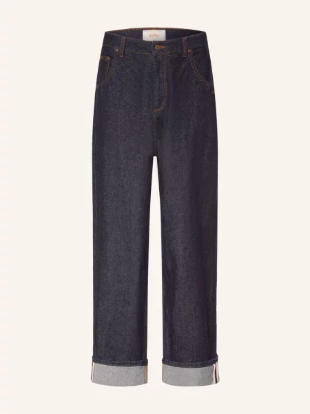 Blkvis Jeansy Selvedge O Regularnym Kroju blau niebieskie
