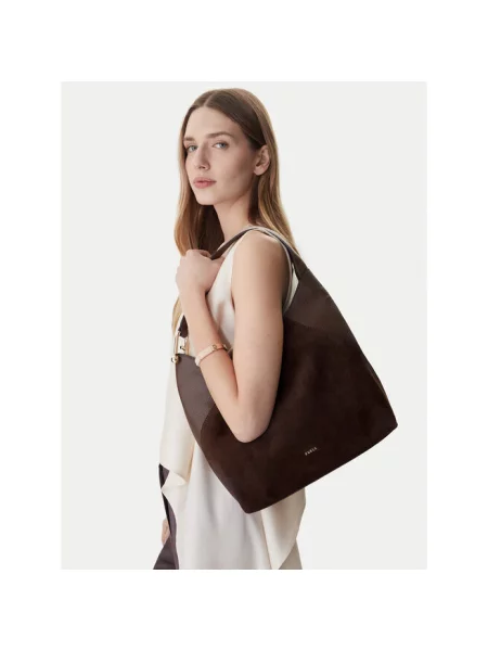 Torebka Furla brązowa