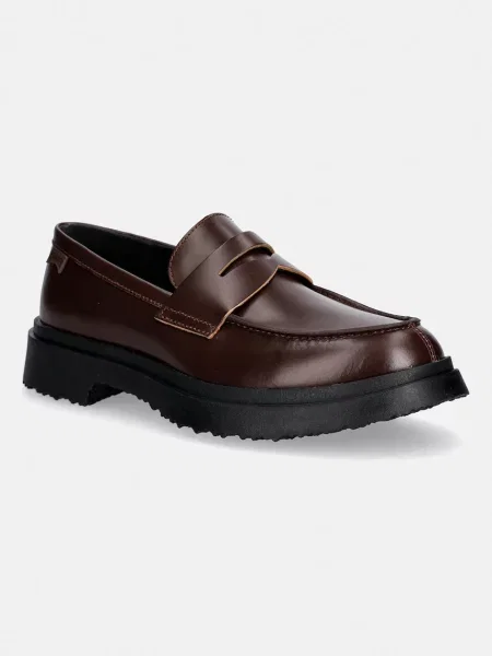Camper mocasini de piele Walden maro