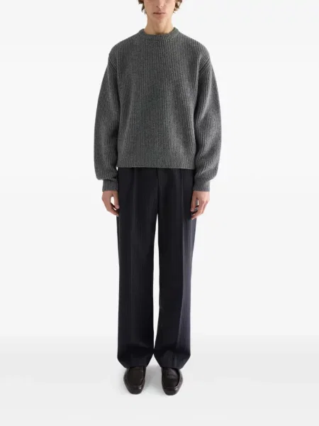 Pulover Jil Sander de lână gri