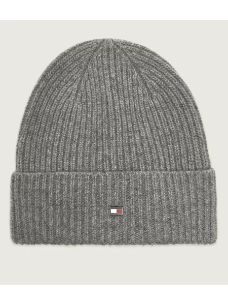 Căciulă Tommy Hilfiger Th Flag gri